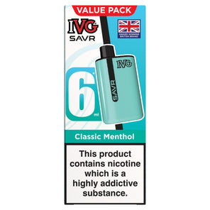 IVG SAVR 3000 Puffs Prefilled Pod Vape Kit 6ml