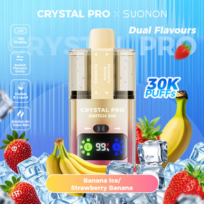 Crystal Pro Switch 30K Puff Prefilled Vape Kit