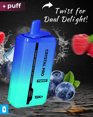 Crystal Pro Twist 15000 Puffs Disposable Vape