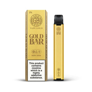 Gold Bar 600 Disposable Vape Kit - Pack of 10