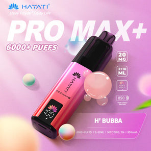 Hayati Pro Max+ 6000 Prefilled Pod Vape kit Dual Flavor