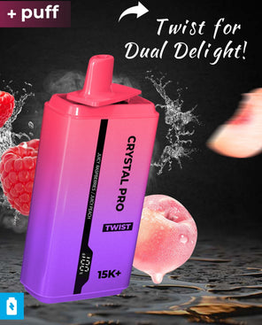 Crystal Pro Twist 15000 Puffs Disposable Vape
