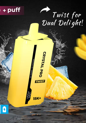 Crystal Pro Twist 15000 Puffs Disposable Vape