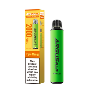 Argus Bar Neon 2000 Puffs Prefilled Pod Kit