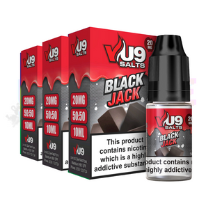 Blackjack Pod Nic Salt 10ml Nicotine E Juice by VU9