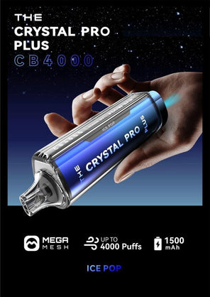 THE Crystal Pro Plus CB 4000 Puffs Disposable Vape