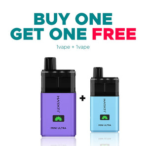 Hayati Mini Ultra 1500 Puffs Prefilled Pod Kit- Buy 1 Get 1 Free