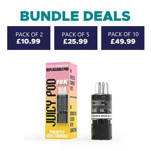 Juicy Pod Replacement Pods 10k