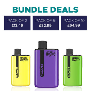 IVG SAVR 3000 Puffs Prefilled Pod Vape Kit 6ml