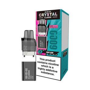 SKE Crystal CL6000 Replacement Pod - 2ml Prefilled | 20mg Nic Salt