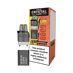 SKE Crystal CL6000 Replacement Pod - 2ml Prefilled | 20mg Nic Salt