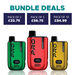IVG Pro 12, 10000 Puffs Prefilled Pod Vape Kit