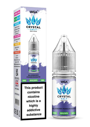WGA Crystal Salt Bar E-Juice 10ml Nic Salt