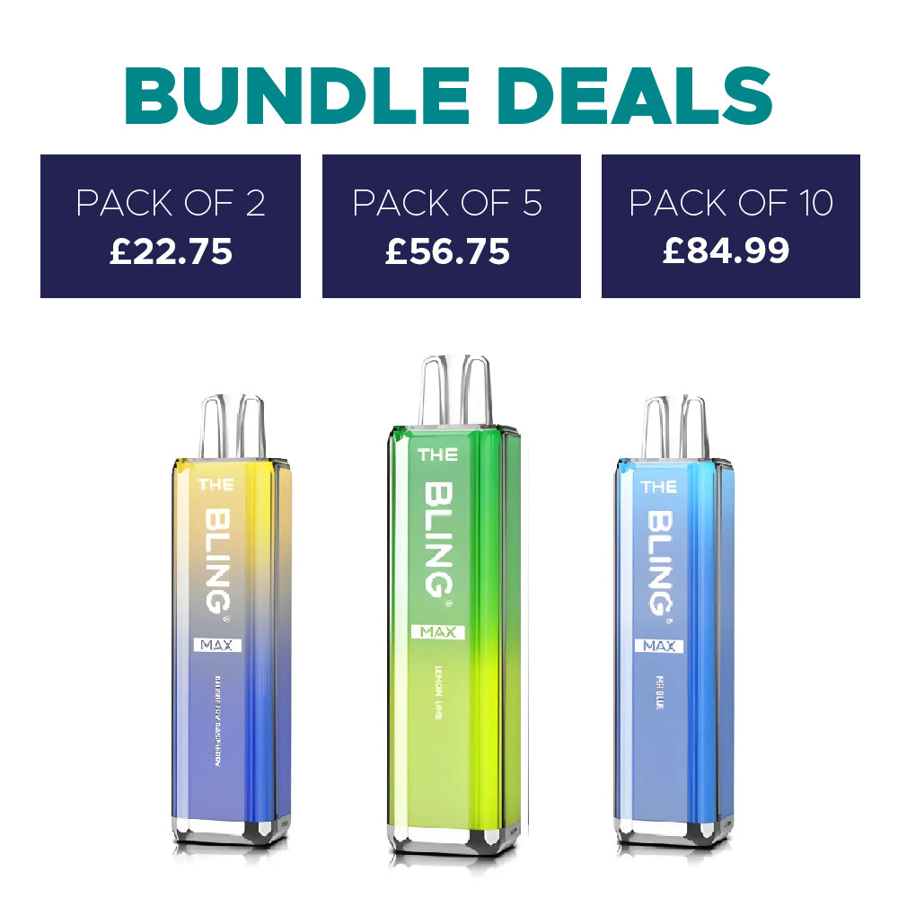 The Bling Max 8000 Puffs Prefilled Pod Vape