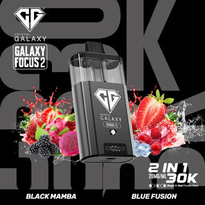 Crystal Galaxy Focus 2 30000, 30k Puff Prefilled Vape Kit