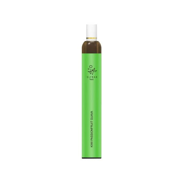 20mg Elf Bar T600 Disposable Vape Device with Filters 600 Puffs
