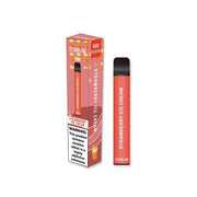 20mg Top Bar EE 600 Disposable Vape Device 600 Puffs