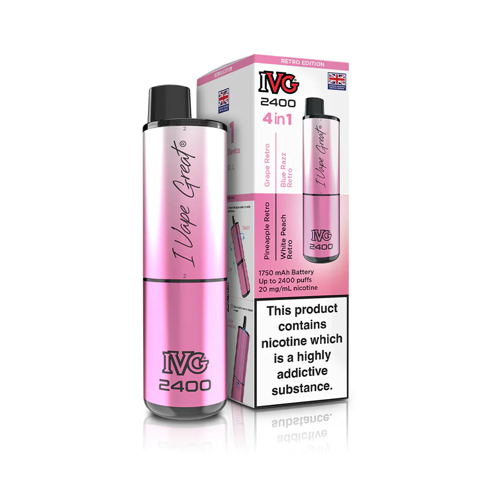 Retro Edition IVG 2400 Disposable Vape