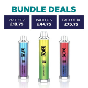 MR.V Crystal 4500 Puffs Disposable Vape