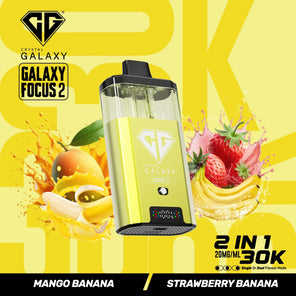 Crystal Galaxy Focus 2 30000, 30k Puff Prefilled Vape Kit
