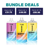 THE Crystal Pro Max 10000 Plus Puffs Disposable Vape