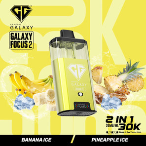 Crystal Galaxy Focus 2 30000, 30k Puff Prefilled Vape Kit