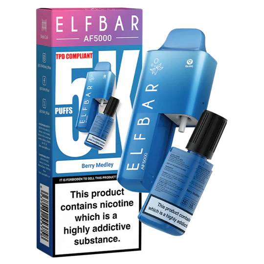 Berry Medley Elf Bar AF5000 Disposable Vape