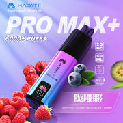 Hayati Pro Max+ 6000 Prefilled Pod Vape kit Dual Flavor
