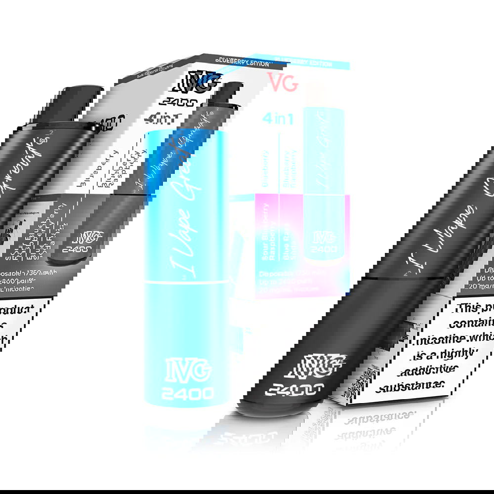 Blueberry Edition IVG 2400 Disposable Vape