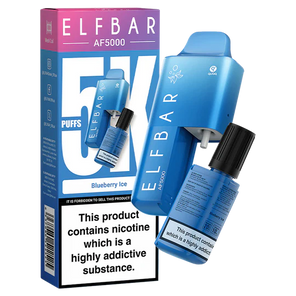 Blueberry Ice Elf Bar AF5000 Disposable Vape