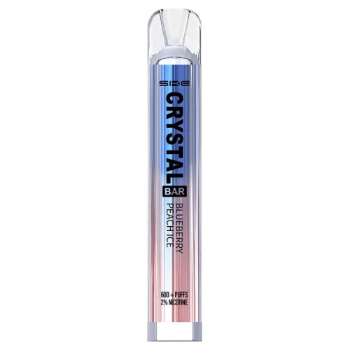 Blueberry Peach Ice SKE Crystal Bar 600 Disposable Vape Kit