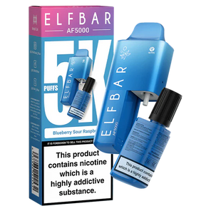 Blueberry Sour Raspberry Elf Bar AF5000 Disposable Vape