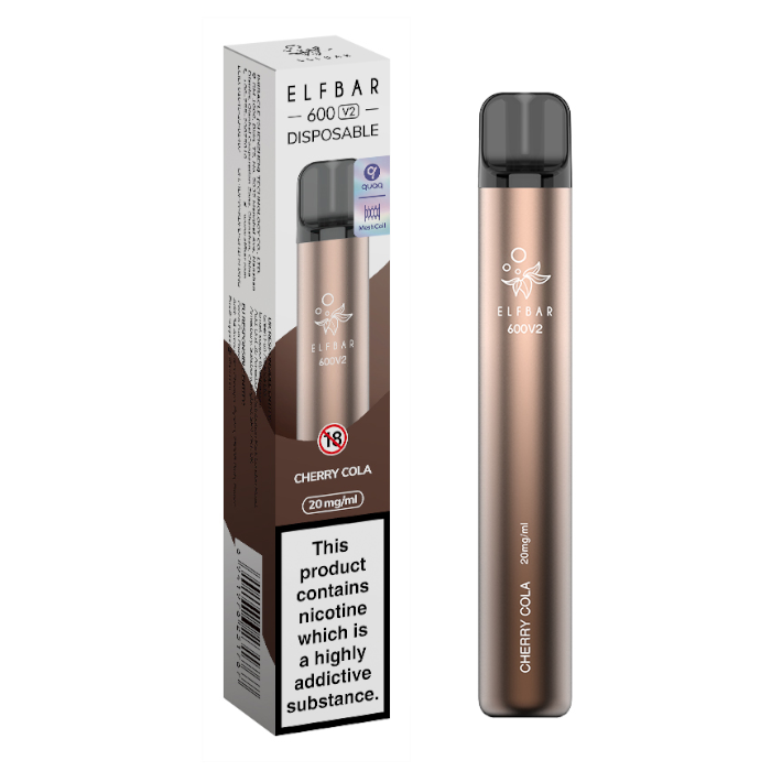 Cherry Cola Elf Bar 600 V2 Disposable Vape
