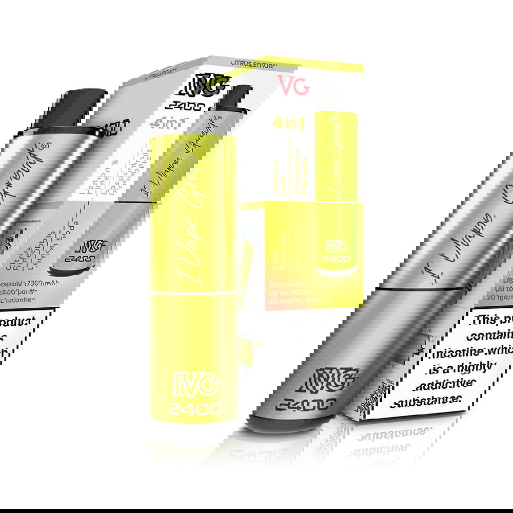 Citrus Edition IVG 2400 Disposable Vape