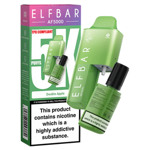 Double Apple Elf Bar AF5000 Disposable Vape