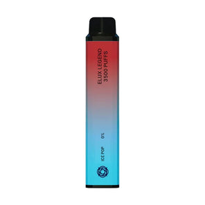 Elux Legend 3500 Zero Nicotine Disposable Vape - Pack of 10