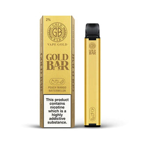 Gold Bar 600 Disposable Vape Kit - Pack of 10