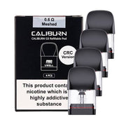 Caliburn G3 refillable Pod 0.6ohms meshed