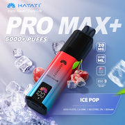 Hayati Pro Max+ 6000 Prefilled Pod Vape kit Dual Flavor