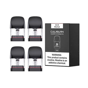 Caliburn G3 refillable Pod 0.6ohms meshed