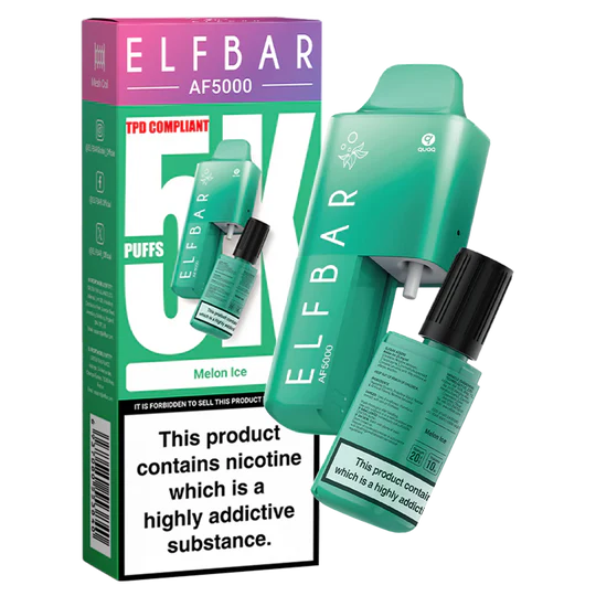 Melon Ice Elf Bar AF5000 Disposable Vape