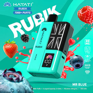 Hayati Rubik 7000 Puffs Prefilled Pod Vape Kit