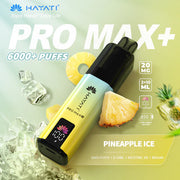 Hayati Pro Max+ 6000 Prefilled Pod Vape kit Dual Flavor
