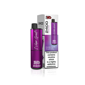 Plum Blue Razz IVG 2400 Disposable Vape