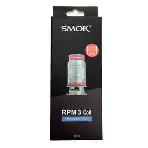 SMOK rpm 3 coil 2ml meshed 0.15 ohms  40-80 Watt
