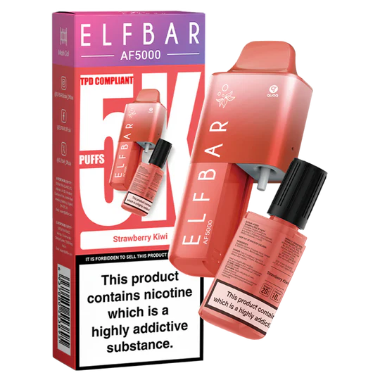 Strawberry Kiwi Elf Bar AF5000 Disposable Vape