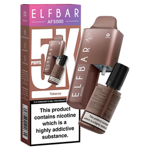 Tobacco Elf Bar AF5000 Disposable Vape