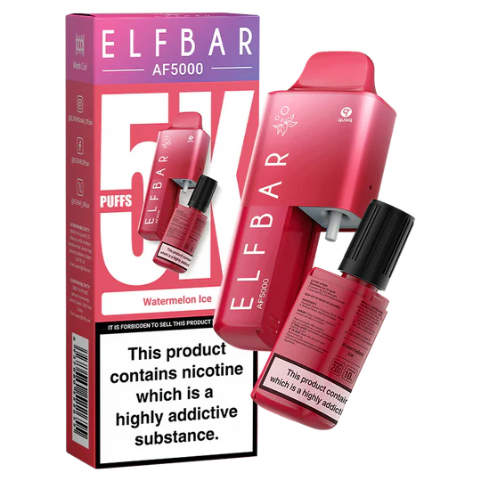 Watermelon Ice Elf Bar AF5000 Disposable Vape