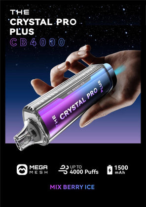 THE Crystal Pro Plus CB 4000 Puffs Disposable Vape