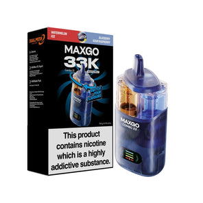 RELX Maxgo Combo 33k, 33000 Puffs Prefilled Pod Kit Dual Flavor